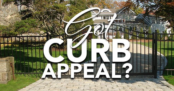 Elegant cobblestone drivay