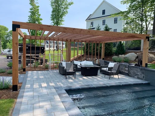 Pool and Pergola