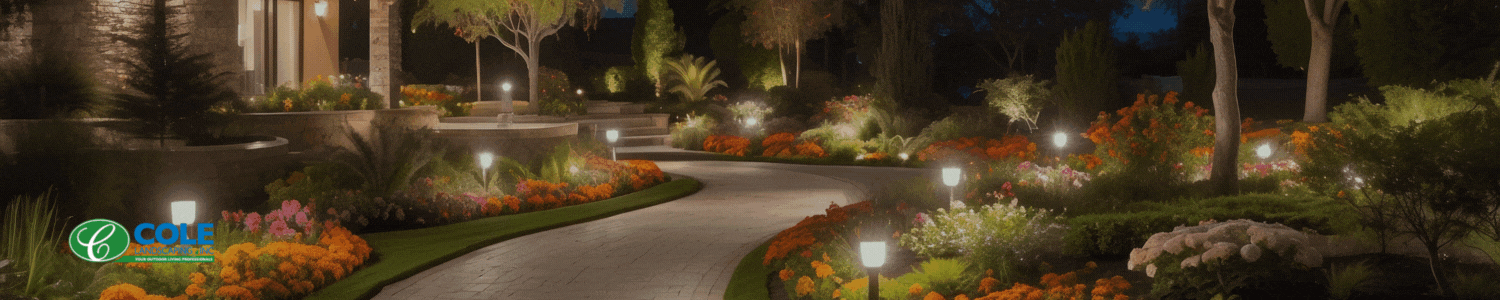 3D landscape design render for backyard project